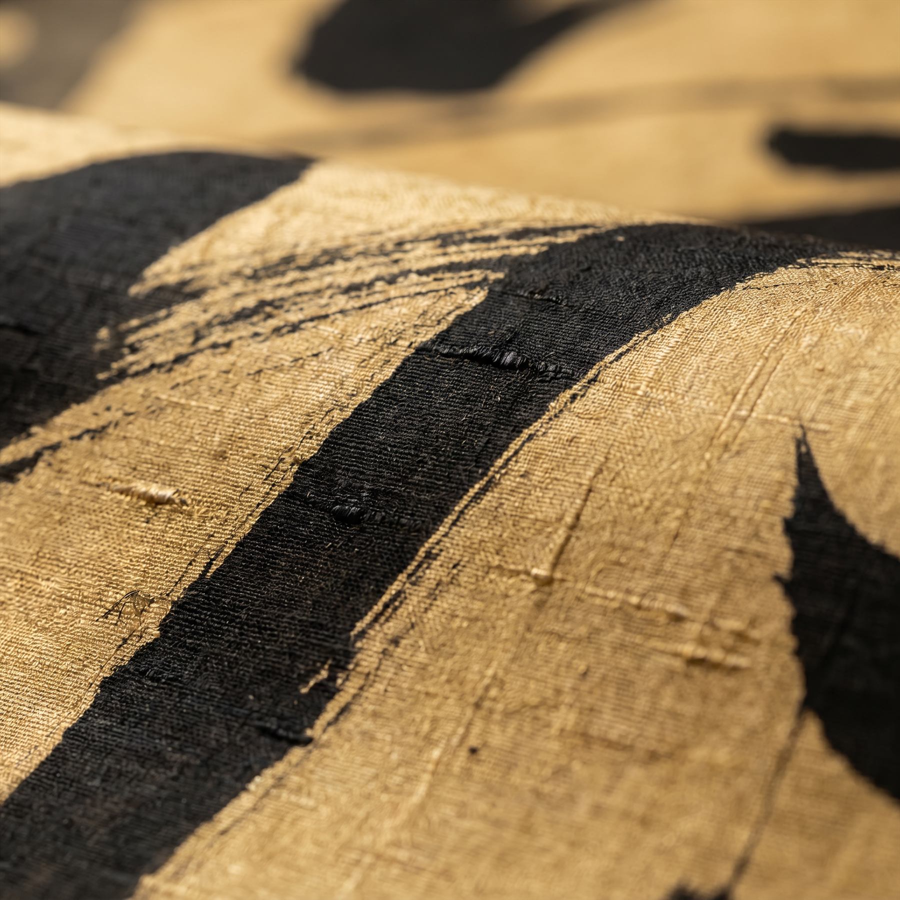 Abstract-Calligraphy Bold-Ink-Strokes Detail Shuanggong-Print 01